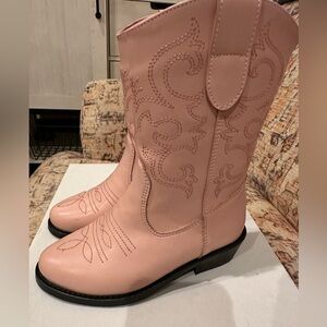 Pink Western Boots